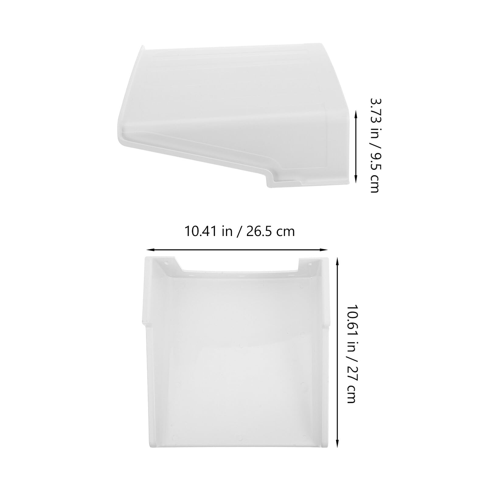 Operitacx Protector de Lluvia para Cámara Exterior, Funda Resistente Intemperie 27,6x26,4x9,6 Cm, Paquete de 4 Unidades, Protección contra Sol, Lluvia y Polvo para Vigilancia al