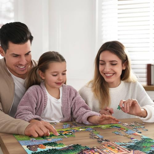 Puzzle Boardwalk Puzzle Company Tree House Adventure 500 Piezas | Arte Exclusivo de Andy C. Ellis, Corte de Precisión, Piezas Ajustables, Para Adultos miniatura 5