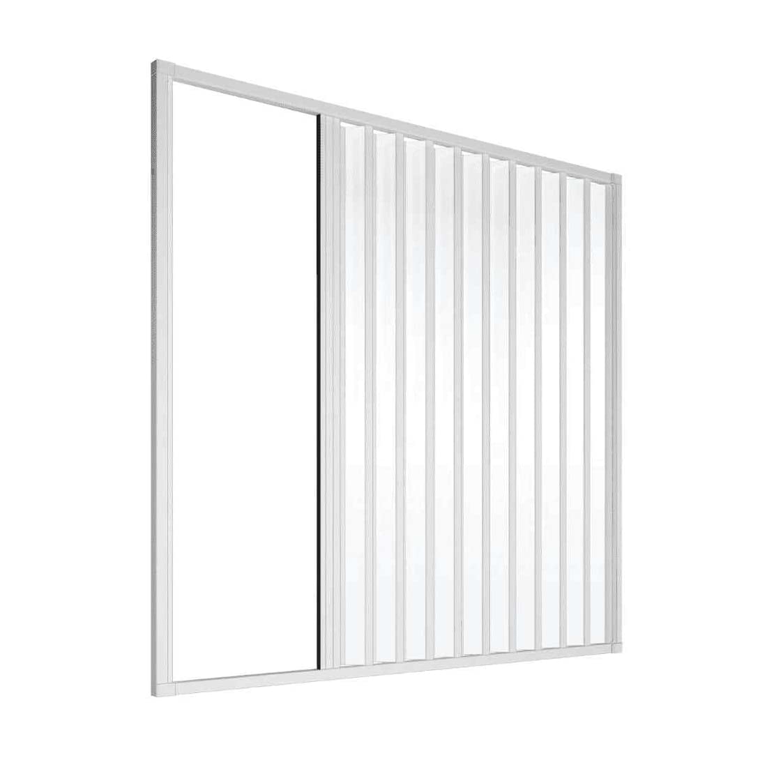 Box Vasca in PVC per Nicchia 190 cm a un lato con apertura laterale Londra
