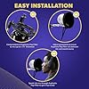 Miloll Pop Filter for Microphone - 6 inch Diameter, Dual Layered Microphone Pop Screen for Studio Recording, Podcasts and Streaming - MPF-1 #4