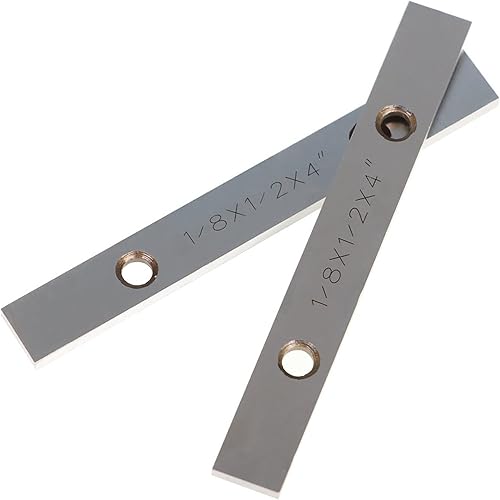 Miniatura 4 de TINVHY Paquete de 10 herramientas de mecanizado de precisión endurecidas de 0.0002 pulgadas de grosor y 4 pulgadas de largo de acero paralelo de