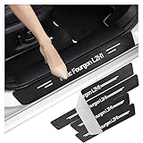 4. INSTALLATION FACILE : Notre protecteur de seuil de porte de voiture Aucun forage et de soudage n'est requis, aucun dommage à la peinture du véhicule et une installation simple et pratique. Nettoyez la surface du seuil de la porte pour vous assurer qu ' elle est propre et exempte de poussière et d'huile. Retirez le film protecteur de l'autocollant sur le rebord de la porte. Même si vous le marchez fréquemment, il ne sera pas facile de se casser, et il sera facile de nettoyer s'il est sale.