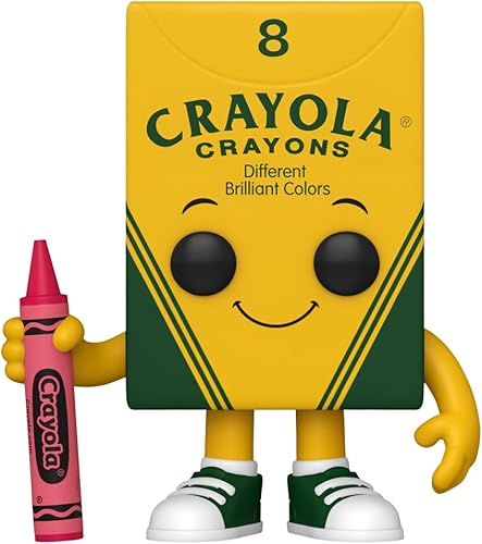 Miniatura 2 de Funko Pop! Vinyl: Crayola - Crayon Box 8pc Crayon - Figura de vinilo coleccionable - Idea de regalo - Producto oficial - para niños y adultos - Ad