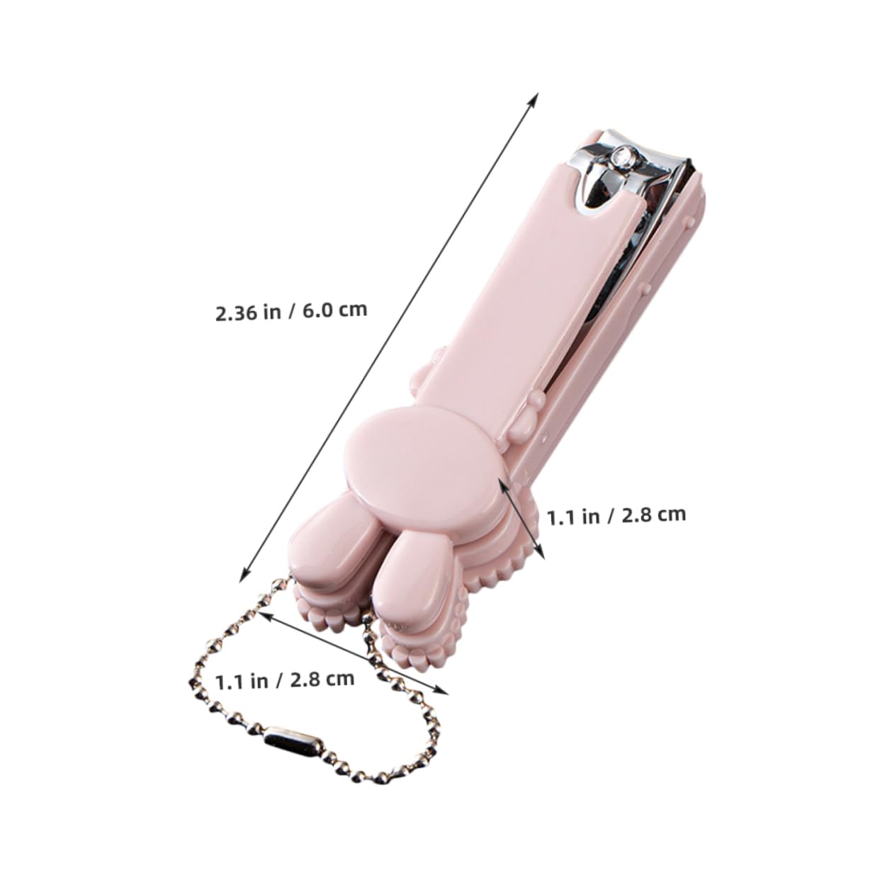 Hoement Mini Nail Clipper Safe Nail Accessory Nail Clipper Mini Nail Clipper Toenail Clipper Nail Clipper Keychain Strong Nail Clipper Women Small Nail Clipper
