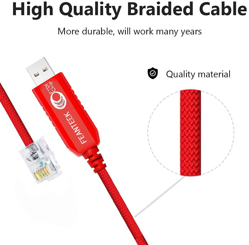 Miniatura 4 de Cable serie de APC Parte # 940-0144 Cable utilizado para AP7000, AP8000, AP9000, AP6000, APC Switches como AP7721, AP7723, AP7730, AP7752, APC,