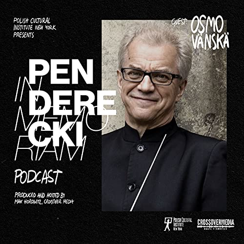 Couverture de Osmo Vanska about Penderecki