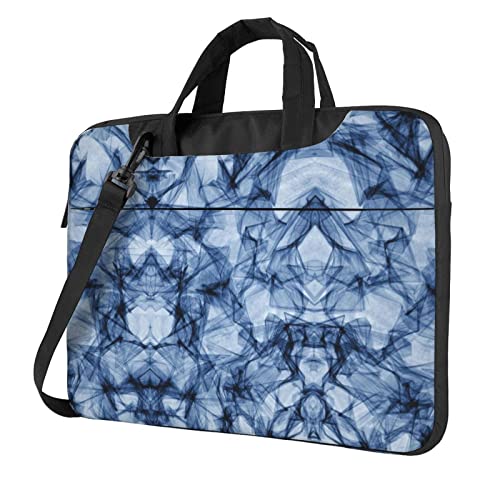 Laptop de 13 en 14 pulgadas protegida en maletín portátil de 15,6 pulgadas azul