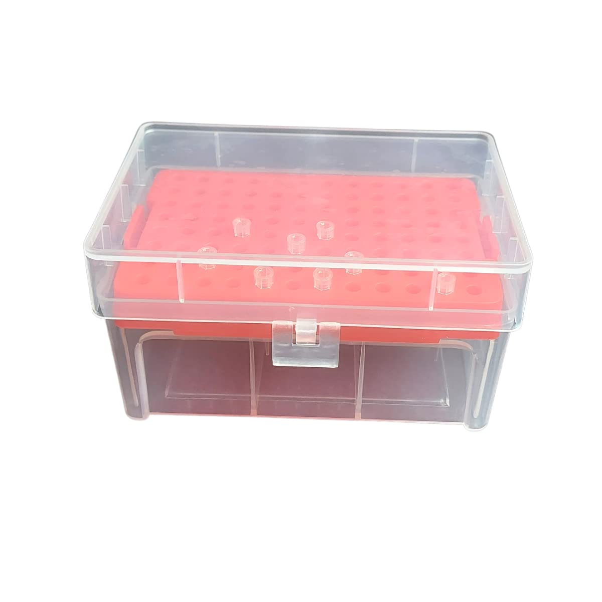 AANIJ® Micro Tip Box For 96 micro tips of 2 to 10 µl (Pack of 1) for Laboratory Use Autoclavable, Filtered & Disposable | Ideal for Biology & Research Labs