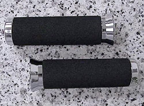 i5 Chrome Foam Hand Grips Compatible with Honda Goldwing Gold Wing 1200 1500 1800 1984-2026.