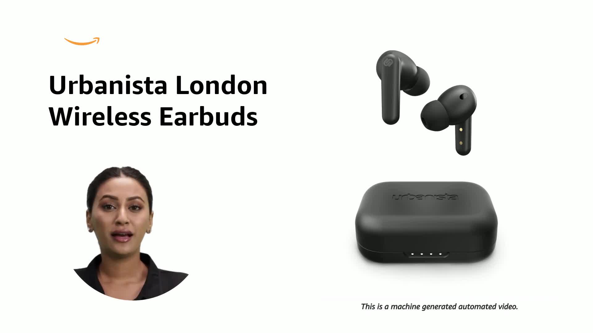 Urbanista London Midnight Black Active Noise Cancelling True