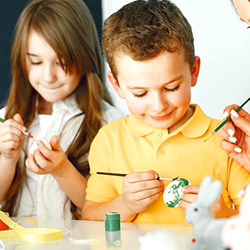 Aureuo Mixed Paint Brush Set 10 Piece Nylon & Bristles Brushes For Acrylic, Oil, Watercolor - Small Round Flat Pointed Tip Art Paintbrush Supplies For Kids, Students, Beginners & Artists #TOP6