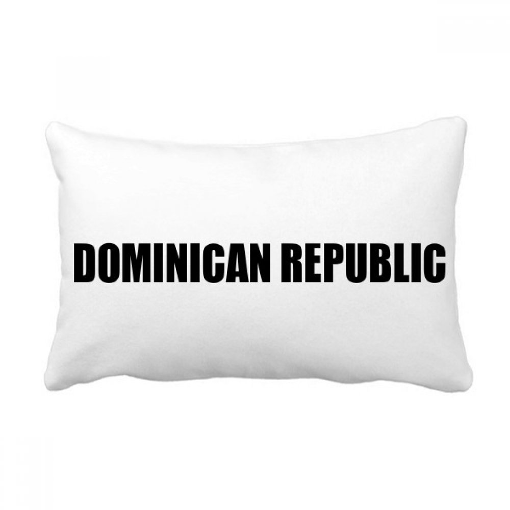 Coussin lombaire de haute qualité sur le thème de la République Dominicaine
