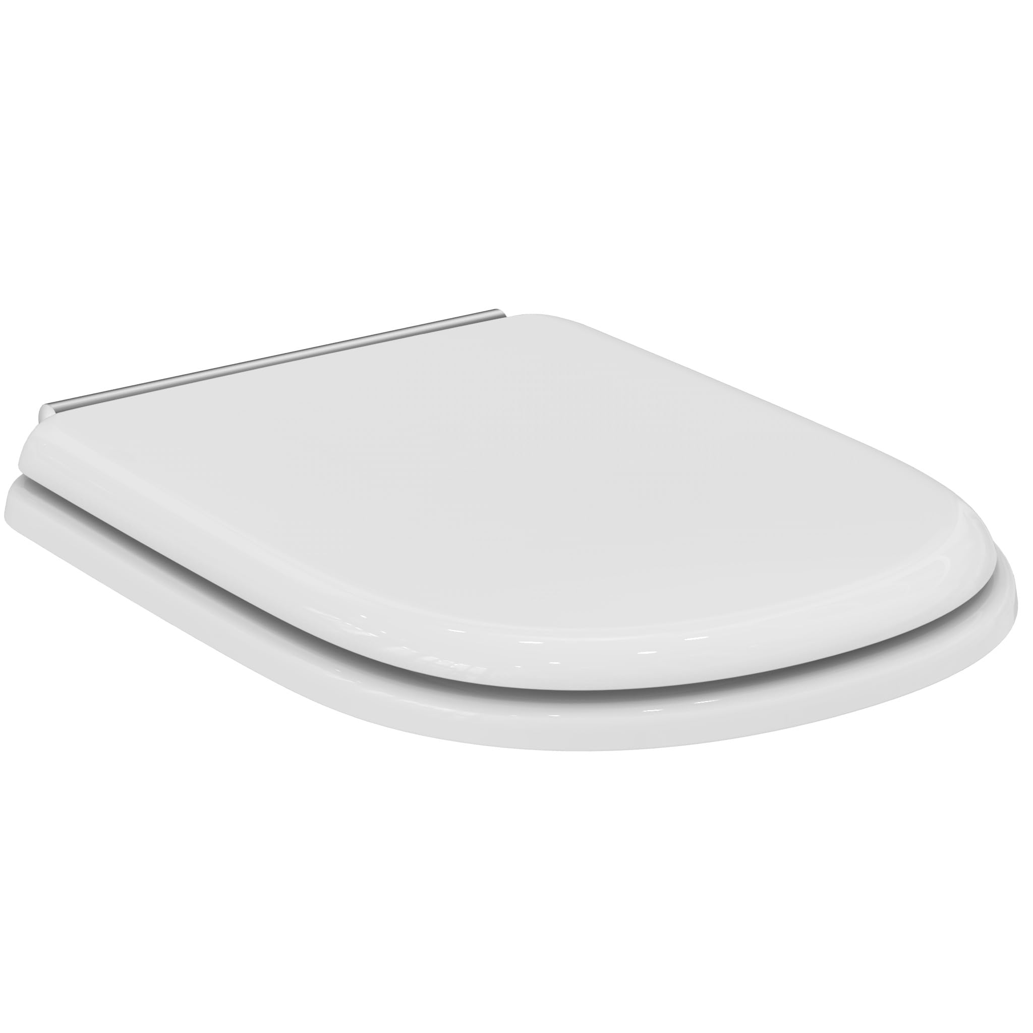 T627801 Ideal Standard White Calla chrome-plated hinges Seat