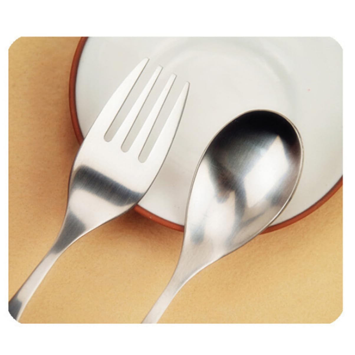Amazon.com: HOLIDYOYO 2 Piece Heart Shaped Stainless Steel Spoon