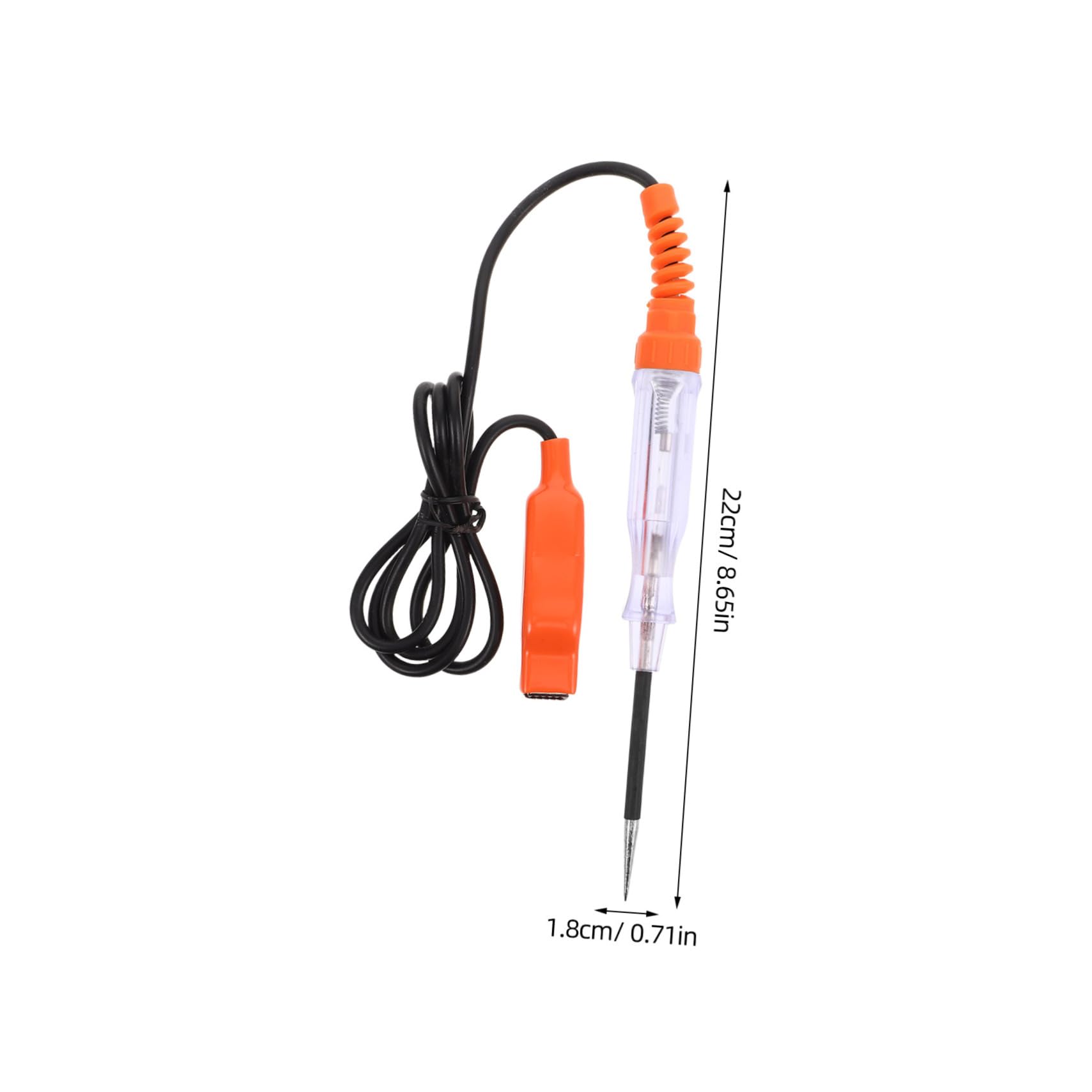 JECOMPRIS Automotive Voltage Tester Pen Compact Electrical Circuit Test Pencil for Car Systems High Accuracy Durable Design for Mechanics and DIY Repairs