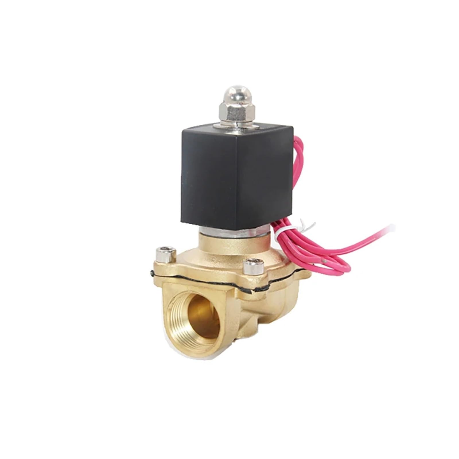Electroválvula de latón BSP de 3/4" idónea para sistemas automáticos de riego de jardines