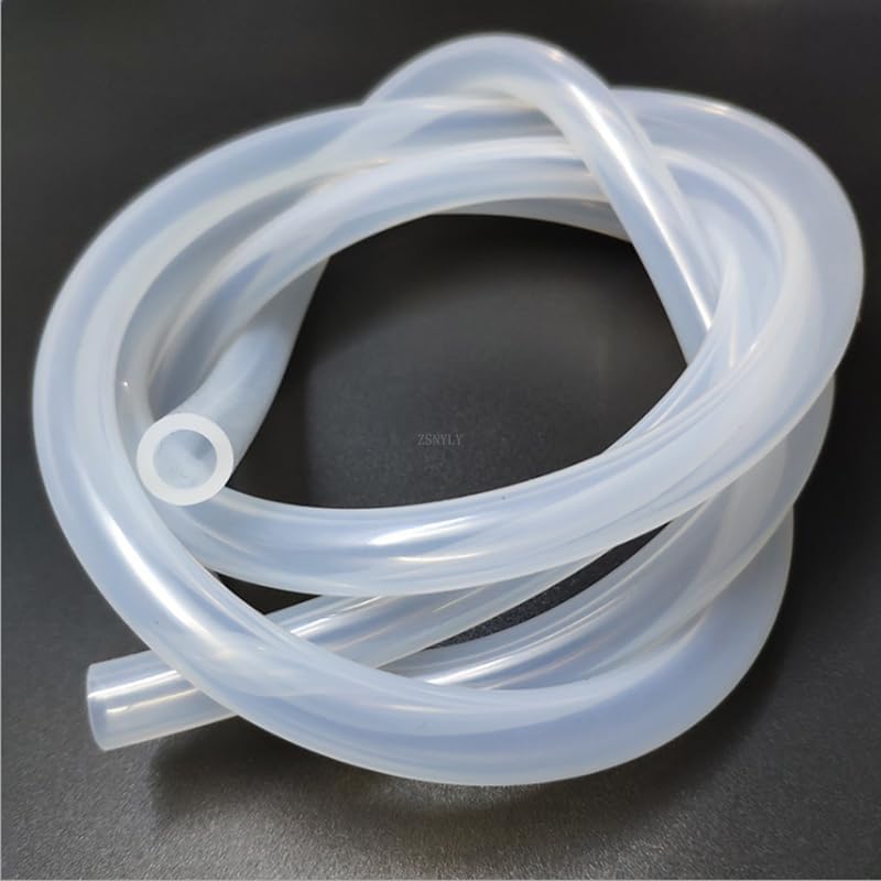 4mm 6mm 8mm10mm 12mm Silicone Hose Pipe Transparent Pipe Food Grade Pipes 8mm Rubber Tube Hoses Aquarium Tubing Pump Hose Hosing (Color : 6x9 mm, Size : 1 Meter)