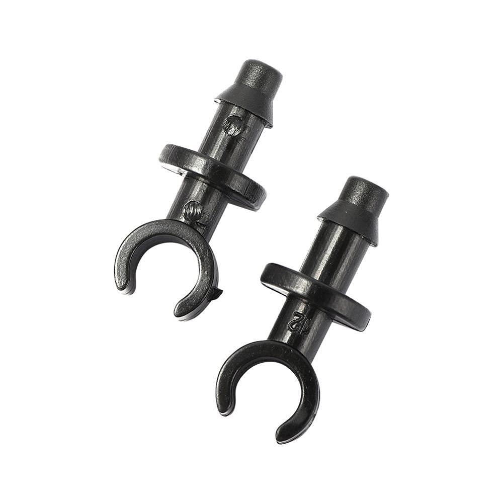 Adaptador de Conector de Manguera, 500 Unidades, 4/7 Mm, Conectores de Extremo de Manguera, Plástico Pe, Tapones de Junta de Sellado Deua, Tapones de Manguera Deua para Riego por Goteo de Jardín