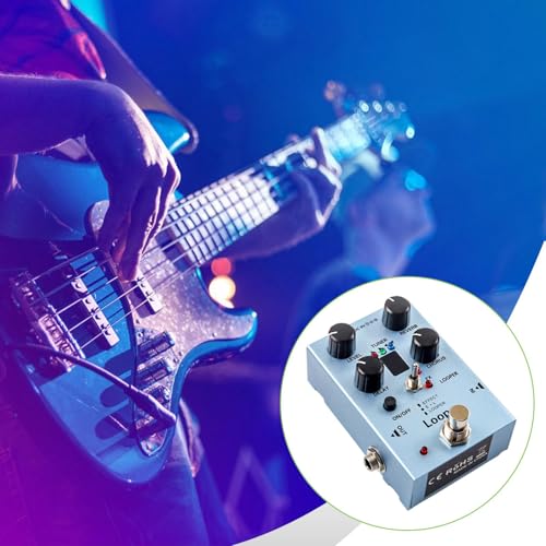 Image of Guitar Multi Effect Pedal Player Show Level Adjustment Knob Indicator Lights|Musical Instruments & Gear|Guitars & Basses|Parts & Accessories|Effects Pedals|Other Guitar Effects Pedals