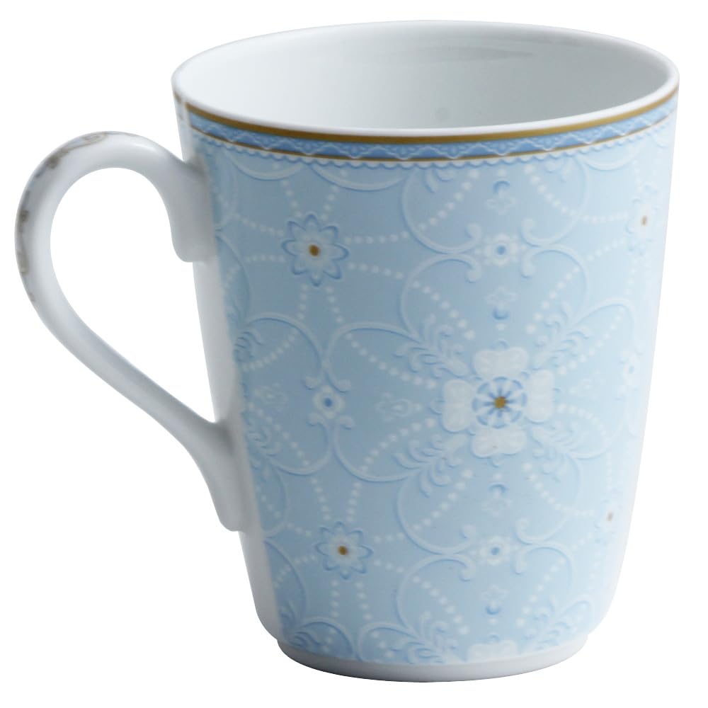 English Trad Blue Porcelain Mug 300cc