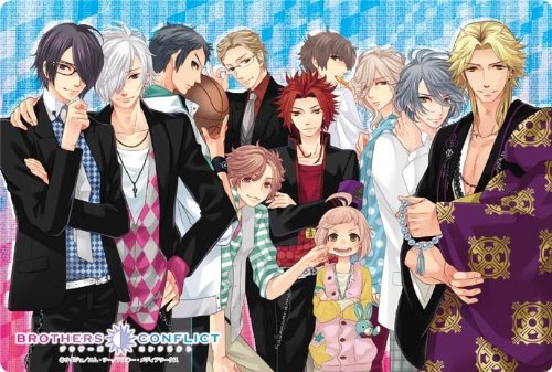 Amazon.co.jp: BROTHERS CONFLICT 大判マウスパッド 朝日奈兄弟