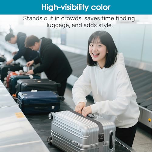 Image of Travel Inspira Luggage Straps for Suitcases with TSA Lock, Protect Your Luggage Anti-Burst, High Visibility Color, Easy to Identify Luggage Adjustable Heavy Duty Belt for 20-32 Inch Suitcases
