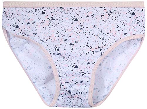 dELiAs Girls Cotton Bikini Underwear Multipack - 20 Pack, Assortment 1, Size 10/12'