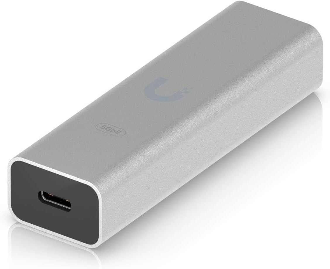 Adaptador Ethernet Ubiquiti 5G RJ45 para USB-C 5GbE