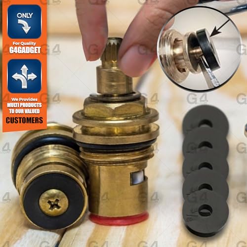 Sortiment von Gummi-Unterlegscheiben, flach, 13 Stück, 3/8 Zoll oder 1/2 Zoll oder 3/4 Zoll für Waschbecken oder Badewanne, Waschbecken, Duschdichtung, Tropfgrößen