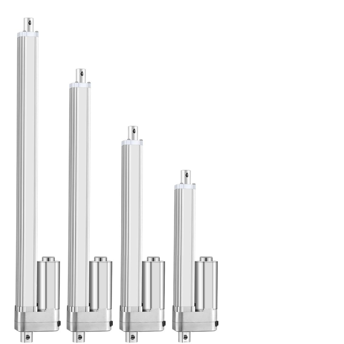 Actuador lineal 2500N 12V 24V con carrera de 300mm 5