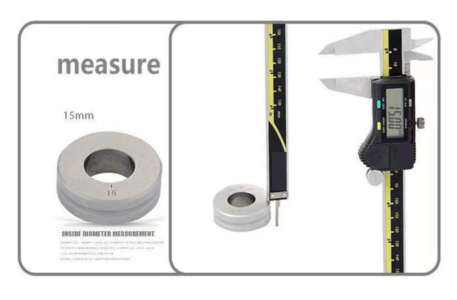 Calibrador digital de 150 mm, calibrador Vernier de 300 mm, LCD 500-196-20, calibrador de 200 mm, medidor electrónico de acero inoxidable(0-150mm)