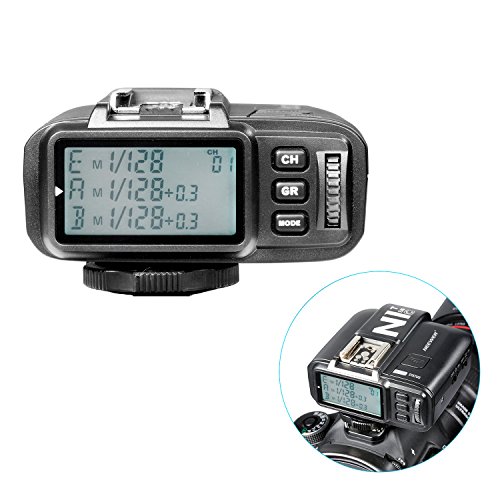 Neewer N1T-C E-TTL 2.4 G 32 Channels Wireless Flash Trigger Transmitter for Canon 5D Mark II/III, 70D 60D 550D DSLR Camera, Studio Flash and Flash Speedlite