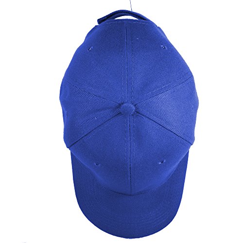 Gelante Plain Blank Baseball Caps Adjustable Back Strap Wholesale Lot 6 Pack - 001-Royal Blue-6Pcs #TOP3