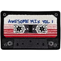 Urbanski Patch Casete retro vintage Awesome Mix Vol. 1 parche