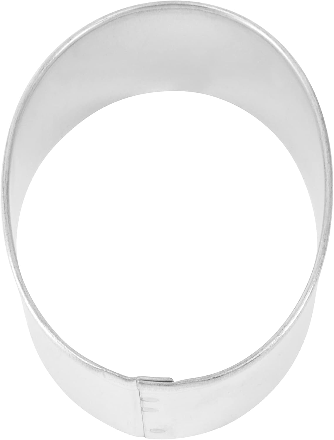 R&M Number 0 Cookie Cutter 3" – Carded Stainless Steel Baking Tool
