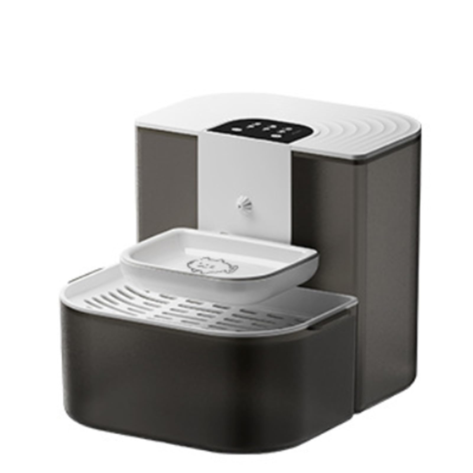 Fuente de Agua para Gatos lvifloae con Control de Temperatura (White)