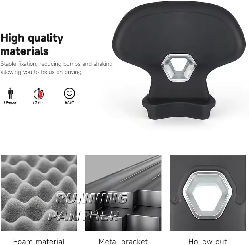 for YAMAHA nmax155 NMAX155 Nmax 155 Motorcycle Accessories Rear Passenger Seat Backrest Cushion Backrest Cushion Suitable