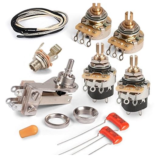 Kit Cableado Premium Golden Age para Gibson SG, Potes Push-pull