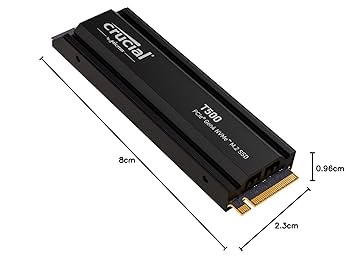 Amazon | Crucial T500 4TB Gen4 NVMe M.2 内蔵ゲーミングSSD