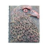 【Impresión del águila conmemorativa】 El águila simboliza la firmeza, la fuerza y ​​la libertad. Diseño de águila 3D en relieve perfecto, esta revista es un regalo maravilloso para personas de diferentes orígenes culturales.