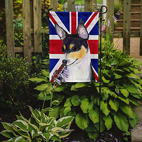 Rat Terrier drapeau britannique Union Jack ornement multicolore - 3