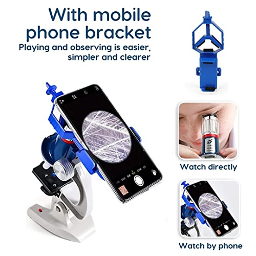 image for Why2Wise Kidzone Why2Wise Kids Microscope Kit 100X-1200X Microscope fo