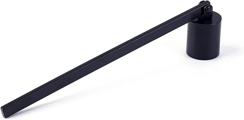 Miniatura 7 de Yoption Snuffer de mechas de velas, extintor de velas de acero inoxidable, accesorio con mango largo para apagar la llama (dorado)