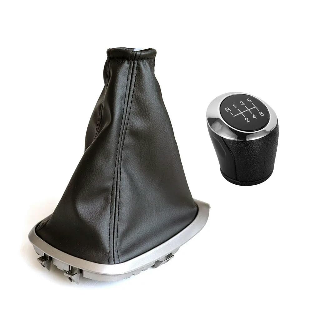 GZNBB Car Manual Gear Shift Knob Boot Cover Gaiter Lever Shifter Handle Stick, for Chevy Aveo Sonic T300 2011-2015