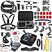 Produktbild SmilePowo Gopro Zubehör Set - Kamera Zubehör-Kit Für Gopro Hero8 Black Max Hero7 6 5 4 3 3+, Hero 2018/Session/Fusion, Crosstour, APEMAN, AKASO, SJCAM, DBPOWER, Victure Sport Action Kamera