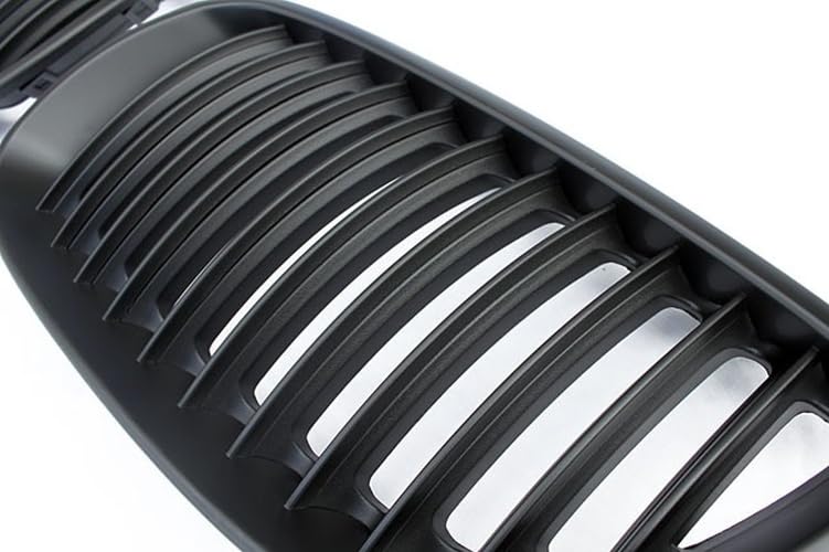 Parrillas Riñones para BMW Serie 3 E90 M3 E92 Coupe E93 M M3 06-10 negro