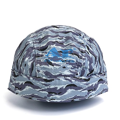 Lteftlfl Adjustable Welding Cap Flame Retardant Hat Scarf Helmet Gray Camo Protection Summer #TOP3