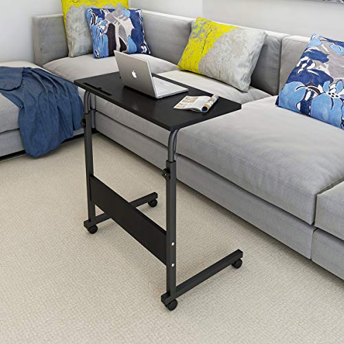 Best Cyber Monday ๐ฅ Natwind 31.5 Inches Height Adjustable Mobile Side Table with Tablet Slot & Wheels Movable Portable Workstation Laptop Computer Stand for Bed Sofa Black-A Best Cyber Monday ๐ฅ Natwind 31.5 Inches Height Adjustable Mobile Side Table with Tablet Slot & Wheels Movable Portable Workstation Laptop Computer Stand for Bed Sofa Black-A