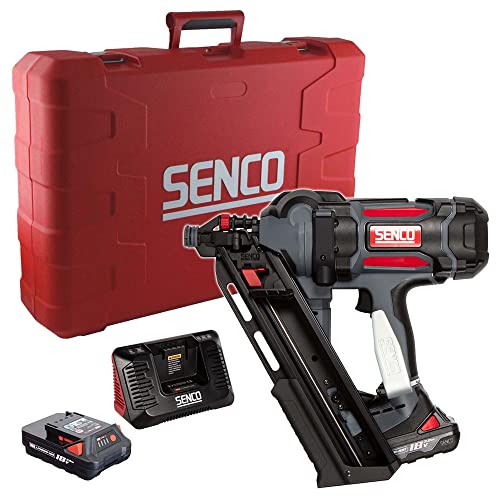 Image of Senco F-35XP Fusion 1st Fix 18v Nailer 50-90mm with 2X 3.0Ah Batteries Charger & case
