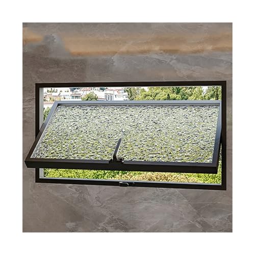 Vertical Rotation Slice Window Flush Mountain Rectangle Metal Window 360 &deg; Rotatable Hopper Window...
